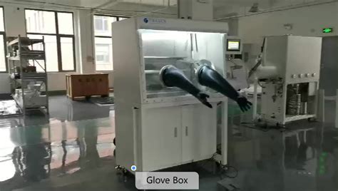 Single Workstation Lab Equipment Glove Box With Gas Purification System