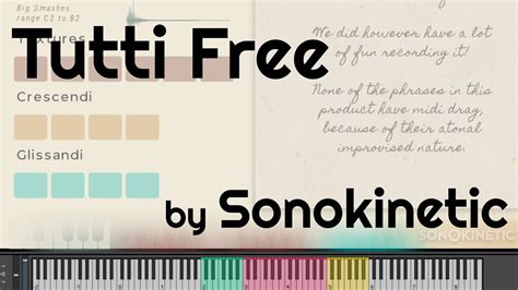 Tutti Free By Sonokinetic No Talking Youtube