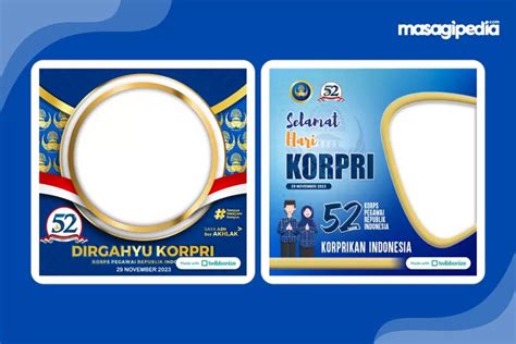 Selamat Hari Korpri 2023 Ini 12 Twibbonize Hut Korpri Ke 52 Desain