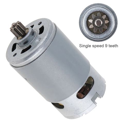 Rs V V V V Rpm Dc Motor With Single Speed Teeth