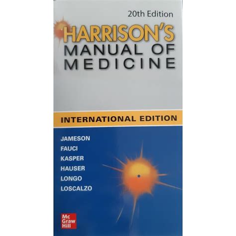 Jual Harrison Manual Of Medicine Ed Jameson Original Shopee