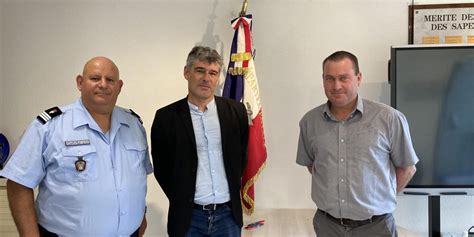 Rencontre avec lunion départementale des sapeurs pompiers Guillaume