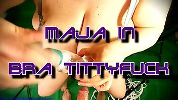 Maja Magic Black Bra Titty Fuck