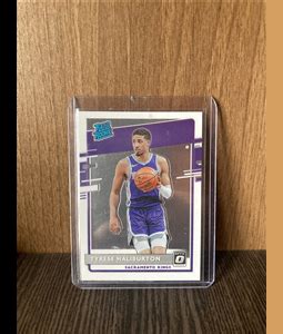 Tyrese Haliburton Rated Rookie Optic Card Center