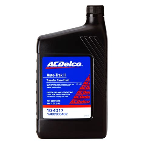 Acdelco® 10 4017 Auto Trak Ii Transfer Case Fluid