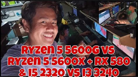 Ryzen 5 5600g Vs Ryzen 5 5600x Rx 580 At Ano Maganda Motherboard Sa