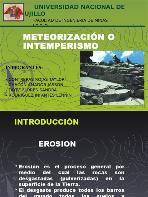 PDF Meteorizacion O Intemperismo DOKUMEN TIPS