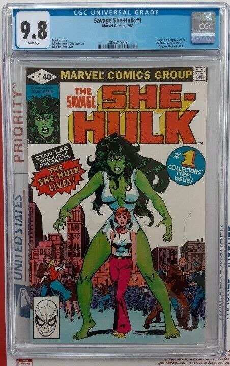 ClassicModern Comics On Twitter Savage She Hulk 1 Cgc 9 8 White