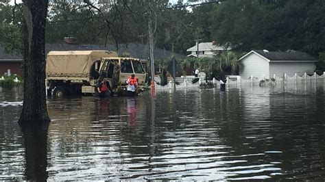 Conway Flood National Guard Rescues Residents As Waters Rise The State