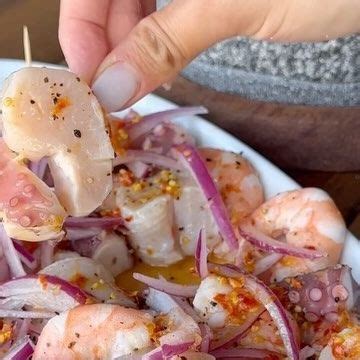 Samantha Guzmán Lizárraga on Instagram MARISCOS PARA PICAR AL ESTILO