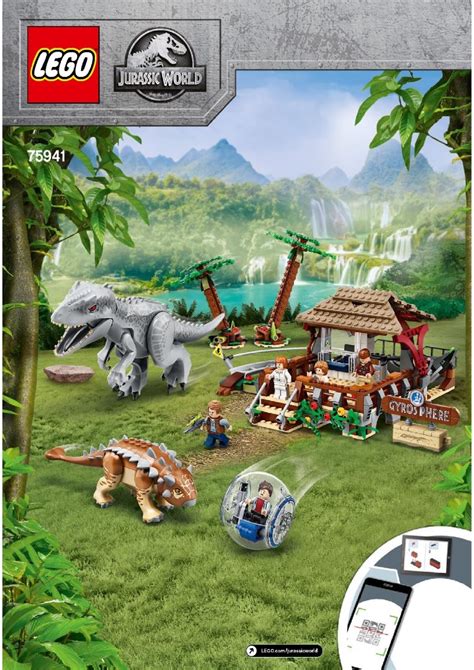 View Lego Instruction Indominus Rex Vs Ankylosaurus Lego