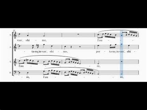 Monteverdi Tu Dormi Tenor YouTube