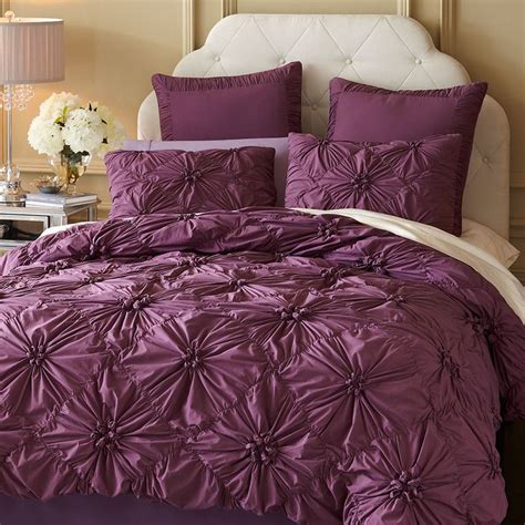 17 Best Images About My Purple Bedding On Pinterest Purple Comforter