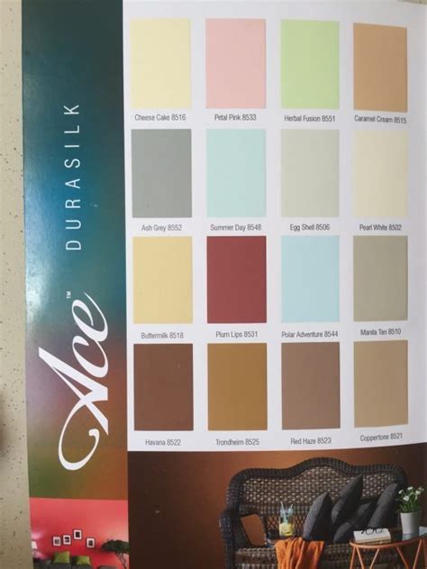 Ace Paint Color Cards Paint Color Ideas