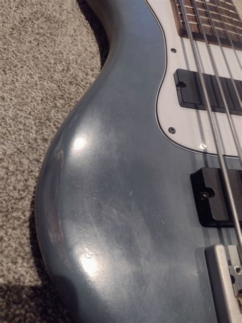 Traded Gone Spector Custom Q6 Bass Modified Emg Bqc 6 String Active 18v Hipshot Hardware