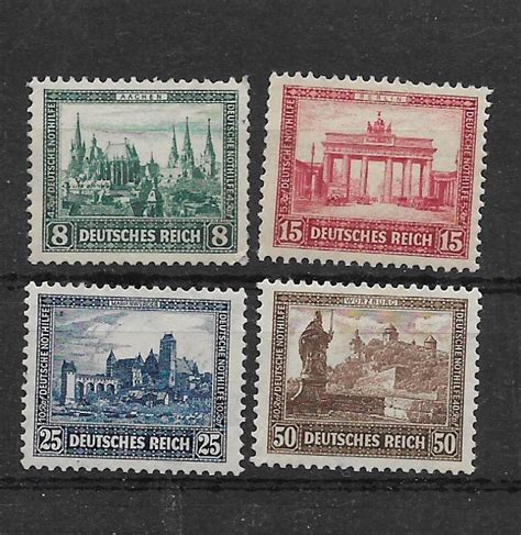 DEUTSCHES REICH Mi Nr 450 453 Lepid Aukro