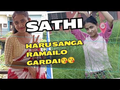 Sathi Haru Sanga Ko Pahilo Vlog Maya Gardinu Hola 10kviews Aayo Vane