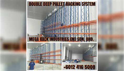 Double-Deep Pallet Racking System – Mega Racking System Malaysian ...