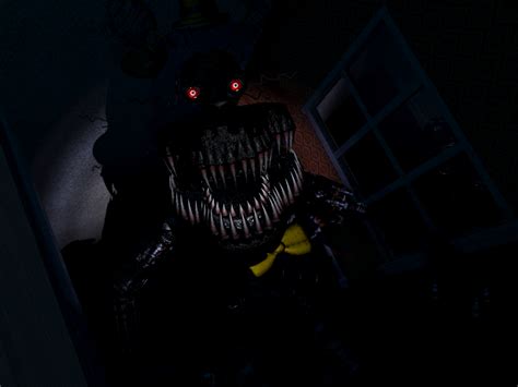 Image Nightmare Righthall Closepng Five Nights At Freddys Wiki