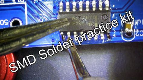 Ne Cd Red Led Flashing Light Diy Practice Smd Soldering Kit