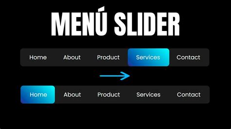 Men De Navegaci N Animado Html Css Y Javascript Youtube