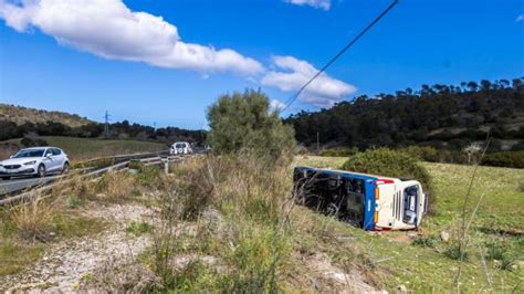 Heridos Al Volcar Un Autob S Del Imserso En Mallorca El Imparcial