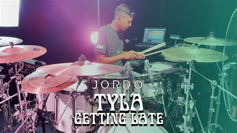 Getting Late Tyla JORDO Amapiano Drum Cover YouTube