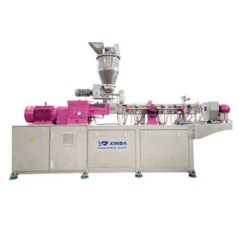 Twin Screw Granulator Pshj Jiangsu Xinda Tech Limited For Pvc