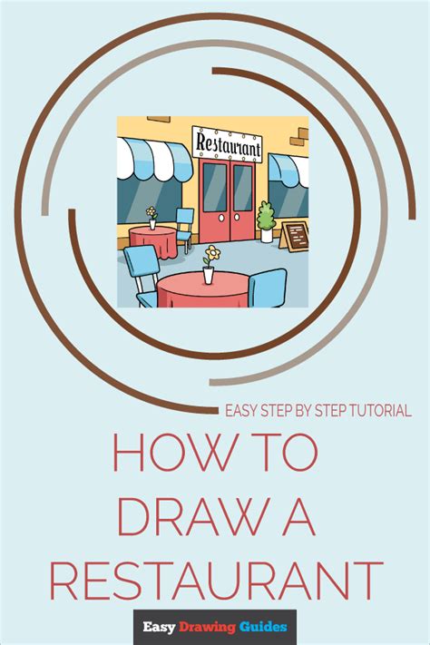 How To Draw A Restaurant Really Easy Drawing Tutorial 2024