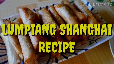 How To Make Lumpiang Shanghai I Tipid Quick And Easy Recipe I