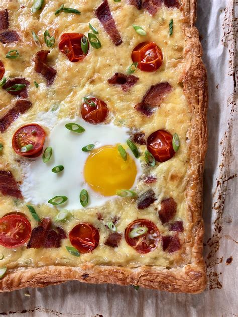 Bacon And Egg Breakfast Tart How To Eat