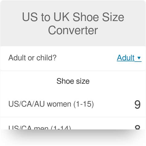 Us Uk Shoe Size Conversion Charts Atelier Yuwa Ciao Jp