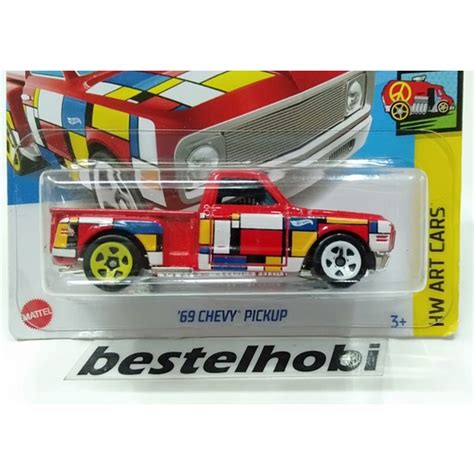 Hot Wheels Chevrolet Chevy Pıckup 1969 Artcars Fiyatı