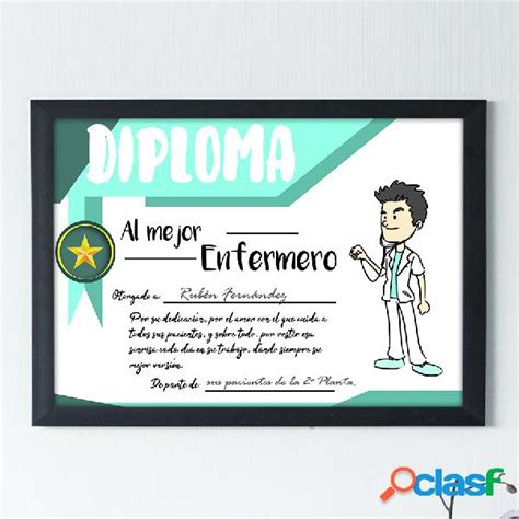 Diploma Personalizado Quota La Mejor 🥇 Posot Class