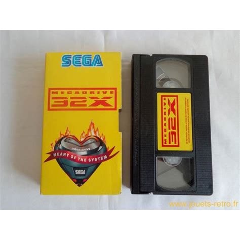 Vhs Sega Megadrive 32 X Jouets Rétro Jeux De Société Jeux Vidéo