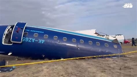 Accidente aéreo en Navidad avión de Azerbaijan Airlines se estrella