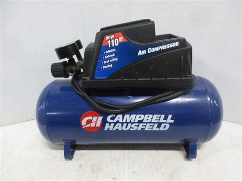 Campbell Hausfeld Three Gallon 110 PSI 120V Air Compressor Albrecht