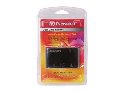 Transcend TS-RDP8K USB 2.0 All-in-One Multi Card Reader - Newegg.com