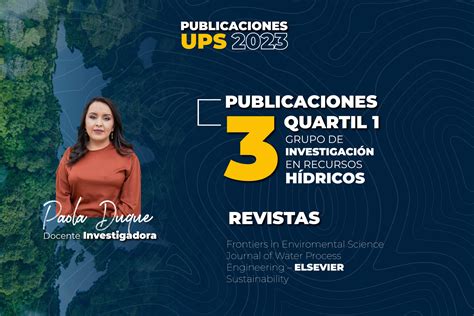 Grupo De Investigación En Recursos Hídricos Presenta Tres Artículos De