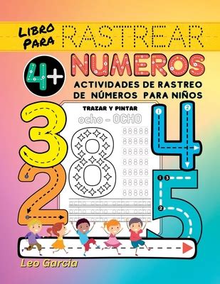 Libro Para Rastrear Numeros Para Ninos Divertido Libro De