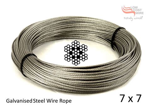 2.0mm Galvanised Steel Wire Rope