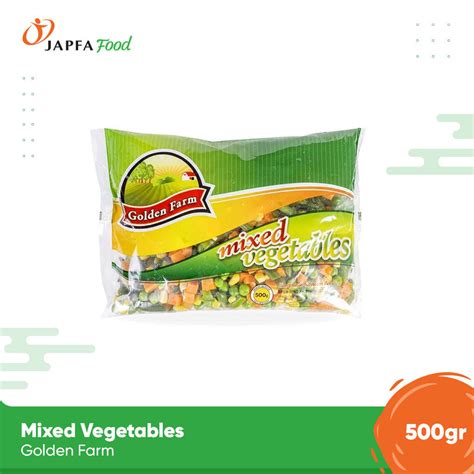 Jual Golden Farm Mixed Vegetables Campuran Sayuran Beku Gr