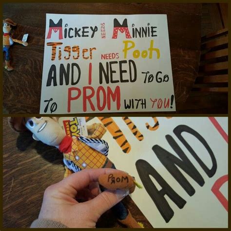 Disney Promposal 2015 Toy Pom Promposal Novelty