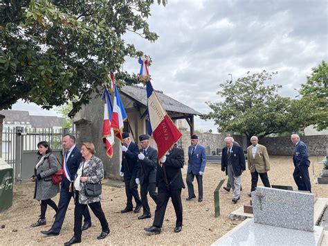 Cérémonie commémorative 8 mai 1945 Chambray lès Tours