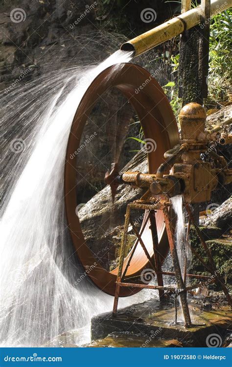 Water Wheel Stock Photo Image Of Machine Engineering 19072580