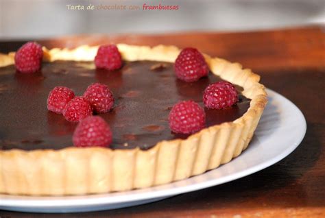 Tarta De Frambuesa Y Chocolate Chez Silvia