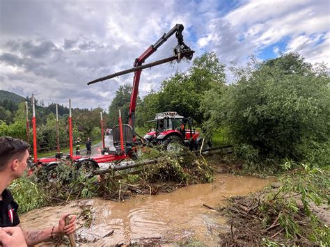 Unwettereins Tze Im Gesamten Ortsgebiet Feuerwehr Semriach