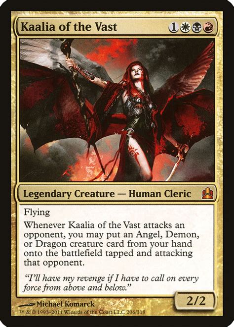 Commander Kaalia Of The Vast Deck By Tanner Muradian MTG DECKS