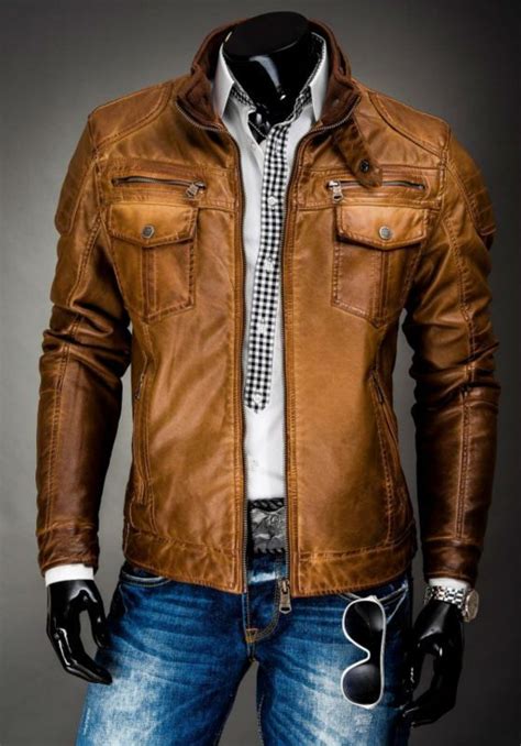 Fashion Collections Chaquetas De Cuero Para Hombres Chaqueta De