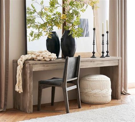 Pismo Reclaimed Wood Console Table Pottery Barn